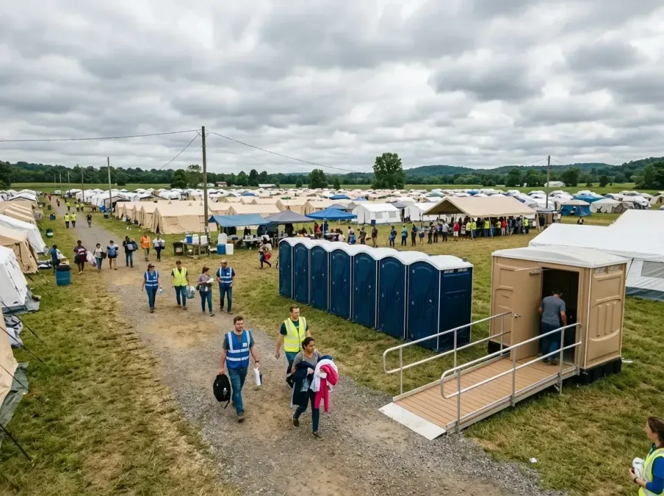 disaster-relief-camp-restrooms-010 — frequently asked questions, Dumpster & Portable Bathrooms Rental in Gap, PA
